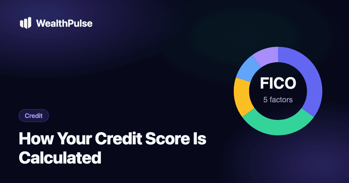 How Your Credit Score Is Calculated, Factor by Factor
